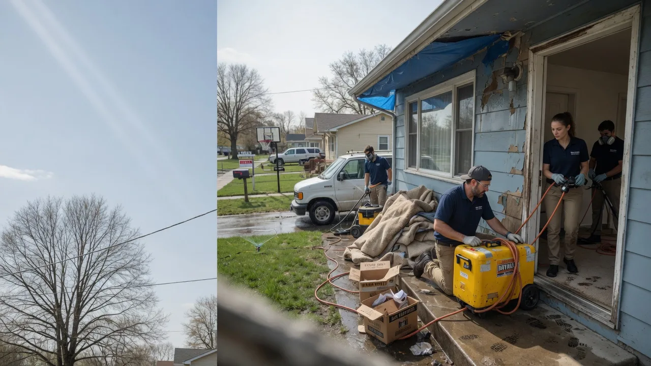 Basement Flood Cleanup in Coleman, MI near me